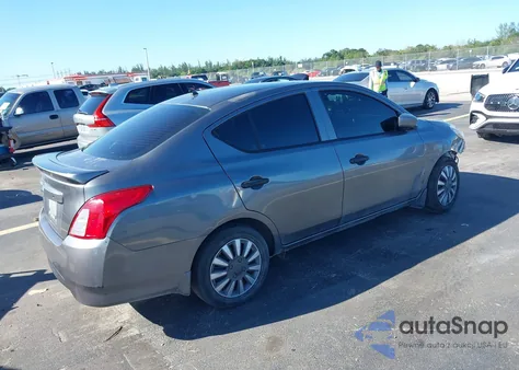 2017 Nissan Versa 1.6 S+ из США, поврежденный, VIN 3N1CN7AP5HL832812